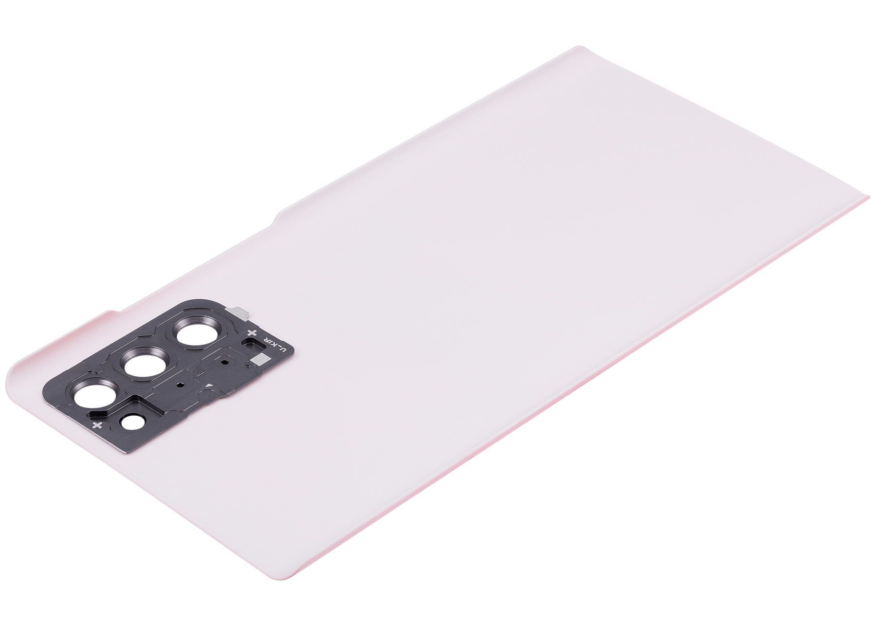 Replacement Back cover Glass With Camera Lens Compatible For Samsung Galaxy Note 20 5G (No Logo) (Vemake) (Mystic Red)