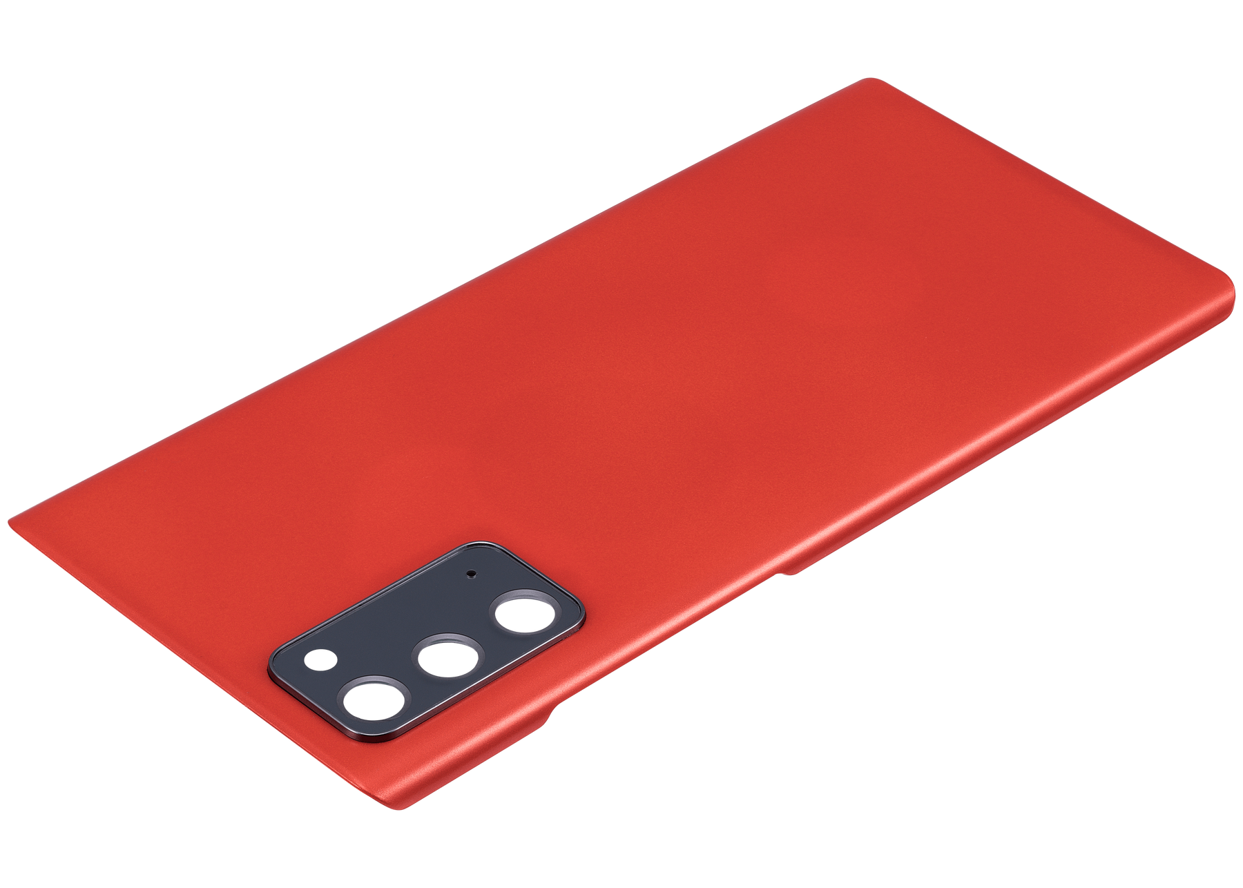Replacement Back cover Glass With Camera Lens Compatible For Samsung Galaxy Note 20 5G (No Logo) (Vemake) (Mystic Red)