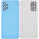 Back cover Glass Compatible For Samsung Galaxy A72 Replacement (A725 / 2021) (Vemake) (Awesome Blue)