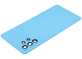 Back cover Glass Compatible For Samsung Galaxy A72 Replacement (A725 / 2021) (Vemake) (Awesome Blue)