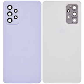 Back cover Glass Compatible For Samsung Galaxy A72 (A725 / 2021) (Vemake) (Awesome Violet)