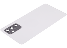 Back cover Glass Compatible For Samsung Galaxy A72 (A725 / 2021) (Vemake) (Awesome White)