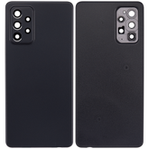 Back cover Glass Replacement Compatible For Samsung Galaxy A72 (A725 / 2021) (Vemake) (Awesome Black)
