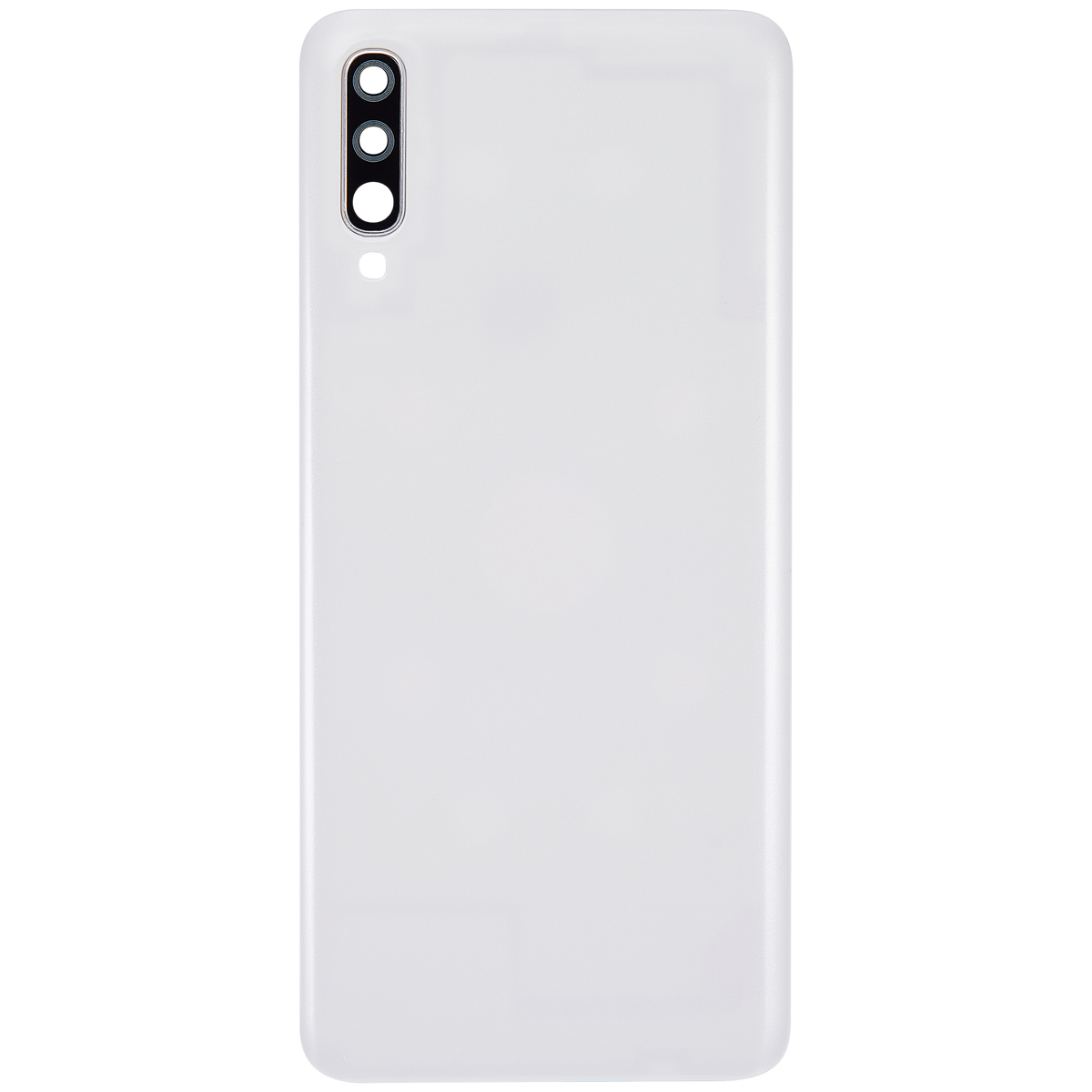 Back cover Glass Compatible For Samsung Galaxy A70 (A705 / 2019) (Vemake) (White)