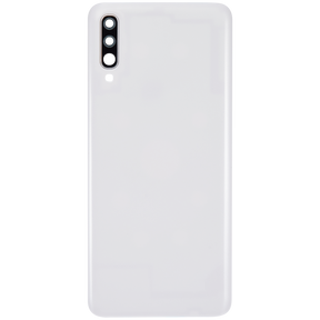 Back cover Glass Compatible For Samsung Galaxy A70 (A705 / 2019) (Vemake) (White)