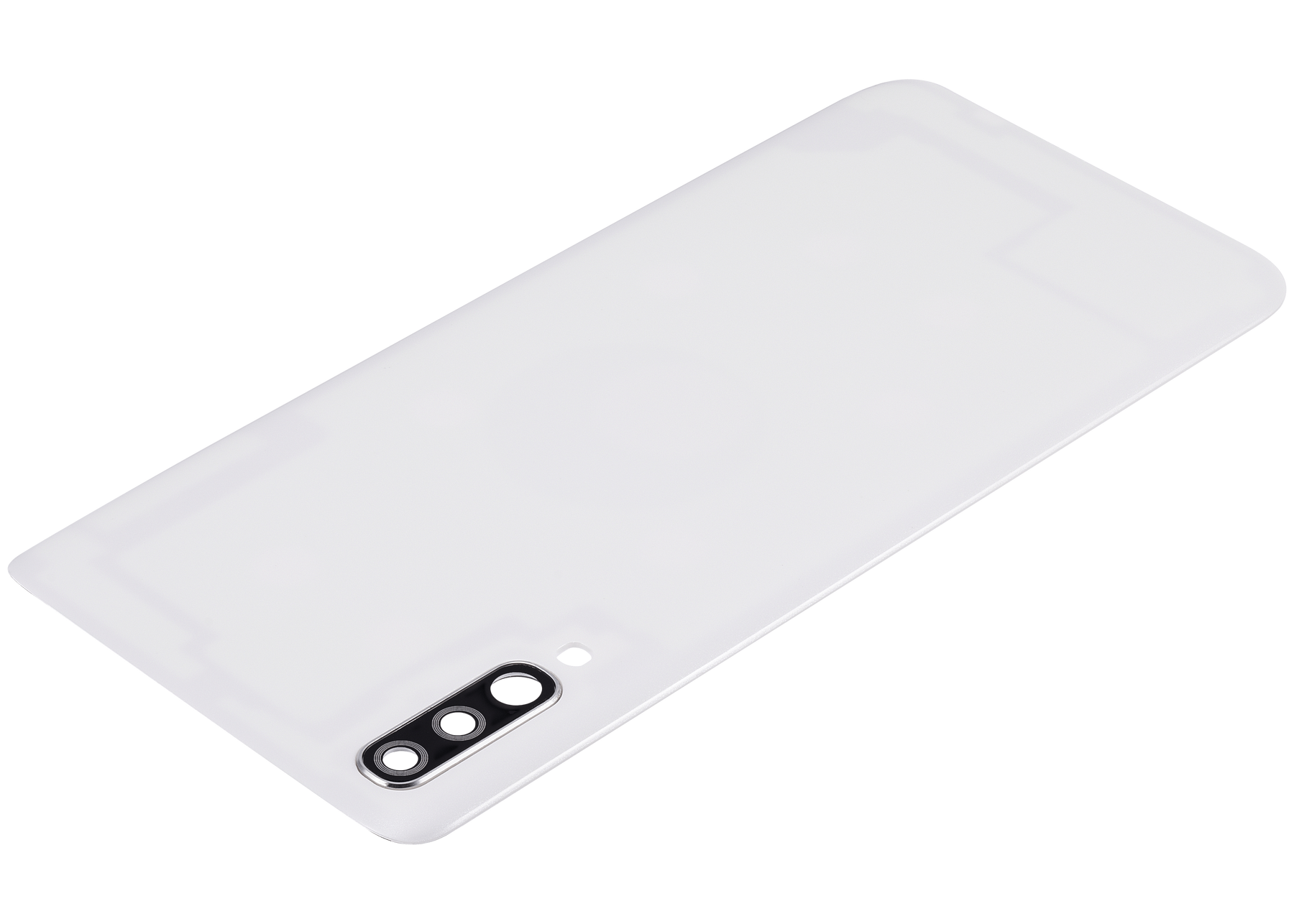 Back cover Glass Compatible For Samsung Galaxy A70 (A705 / 2019) (Vemake) (White)