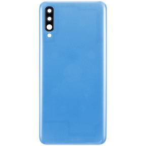 Back cover Glass Compatible For Samsung Galaxy A70 Replacement by Macfactory.in (A705 / 2019) (Vemake) (Blue)