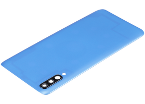 Back cover Glass Compatible For Samsung Galaxy A70 Replacement by Macfactory.in (A705 / 2019) (Vemake) (Blue)