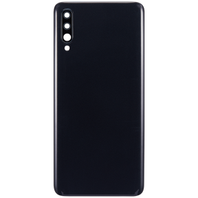 Replacement Back cover Glass Compatible For Samsung Galaxy A70 (A705 / 2019) (Vemake) (Black)