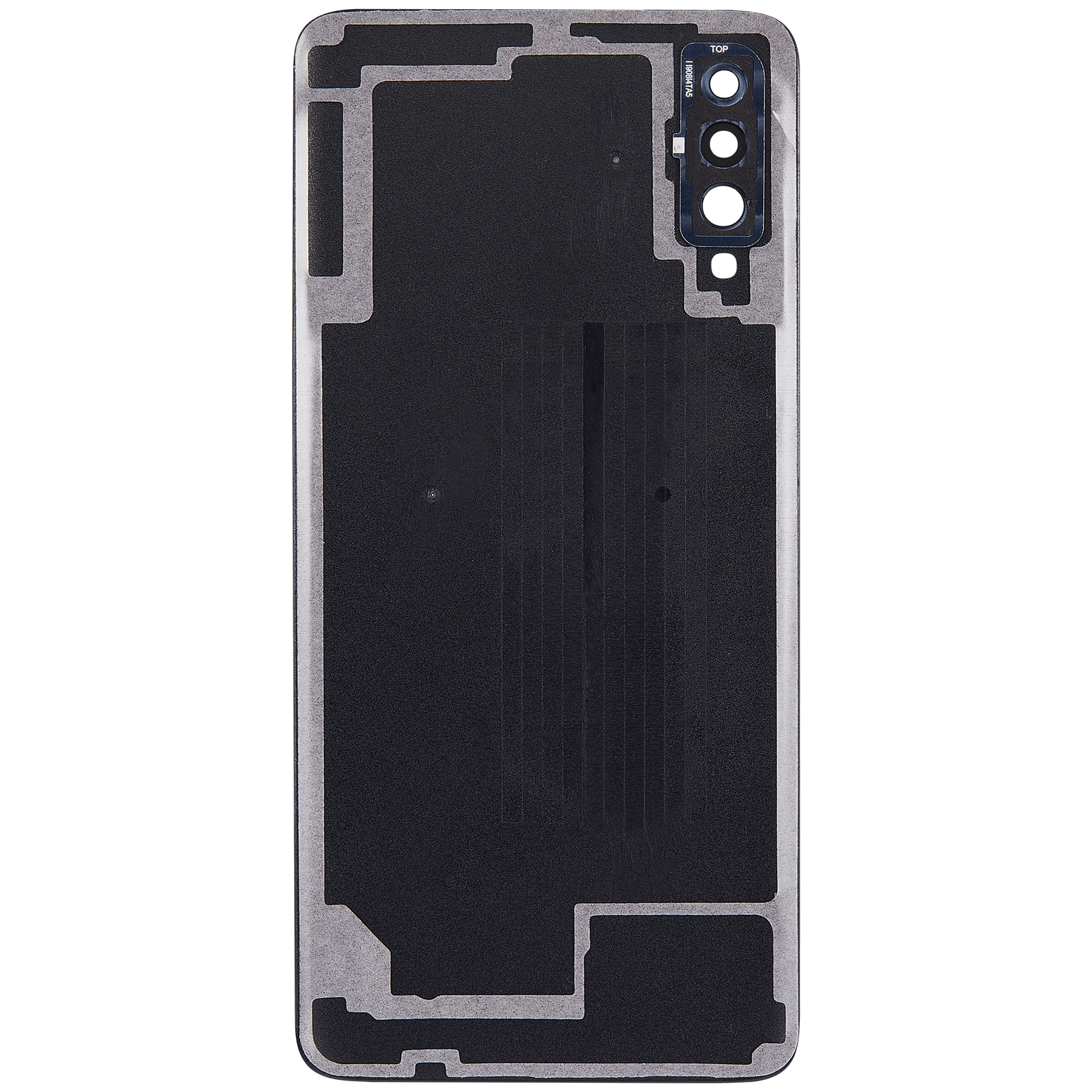 Replacement Back cover Glass Compatible For Samsung Galaxy A70 (A705 / 2019) (Vemake) (Black)