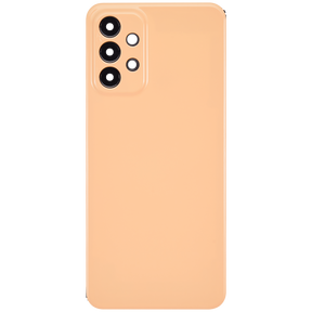 Back cover Glass Compatible For Samsung Galaxy A23 (A235 / 2022) (Vemake) (Peach)
