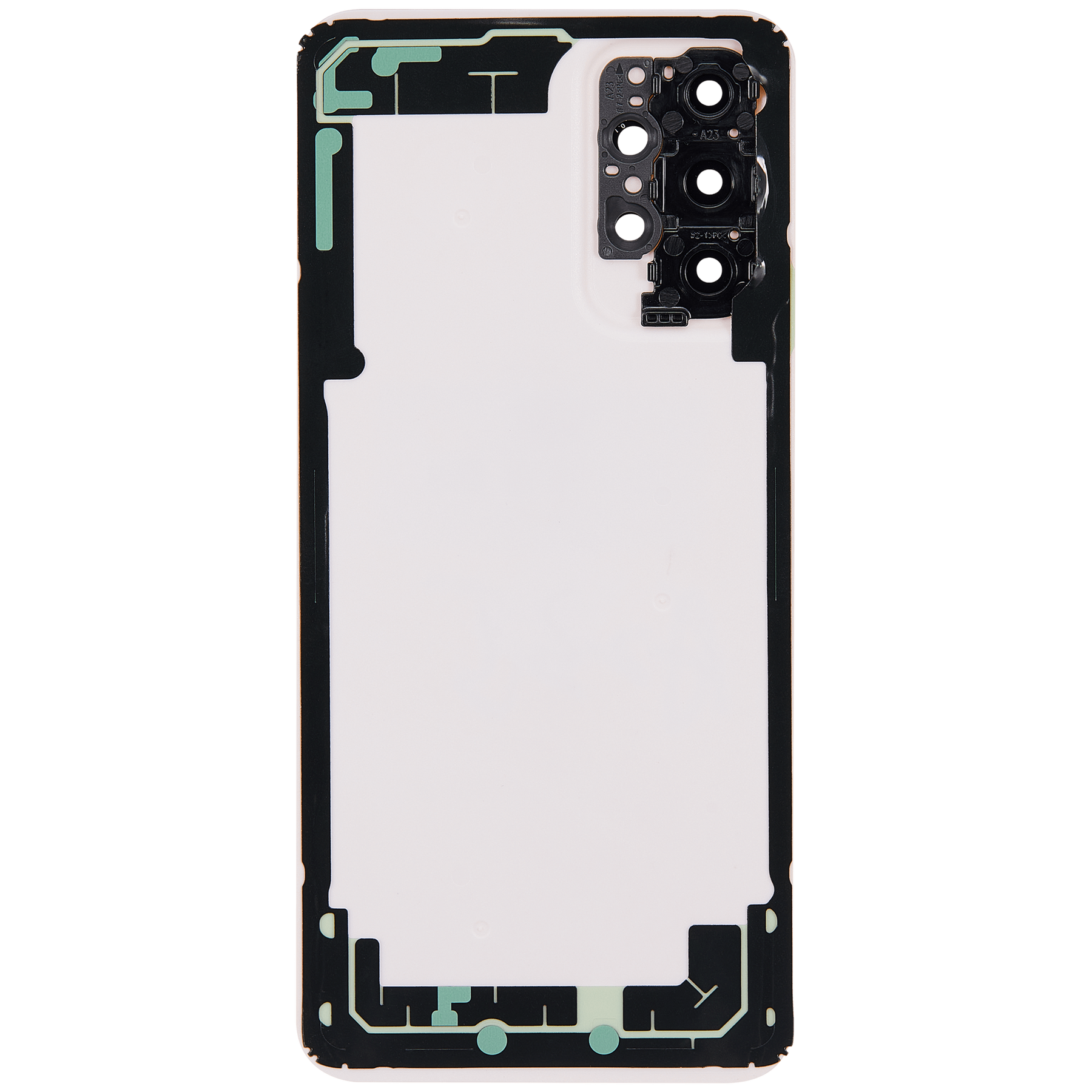 Back cover Glass Compatible For Samsung Galaxy A23 (A235 / 2022) (Vemake) (Blue)