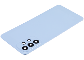 Back cover Glass Compatible For Samsung Galaxy A23 (A235 / 2022) (Vemake) (Blue)