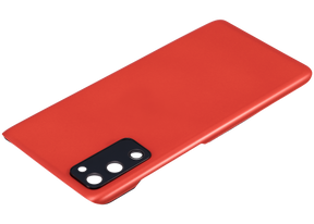 Back cover Glass With Camera Lens Replacement Compatible For Samsung Galaxy S20 FE 5G  (Vemake) (Cloud Red)