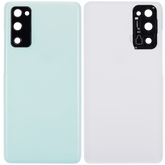 Replacement Back cover Glass With Camera Lens Compatible For Samsung Galaxy S20 FE 5G (Vemake) (Cloud Mint)