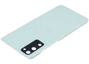 Replacement Back cover Glass With Camera Lens Compatible For Samsung Galaxy S20 FE 5G (Vemake) (Cloud Mint)