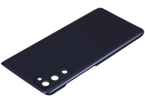 Replacement Back cover Glass With Camera Lens Compatible For Samsung Galaxy S20 FE 5G (Vemake) (Cloud Navy)