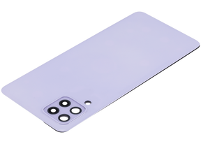 Back cover Glass With Camera Lens Compatible For Samsung Galaxy A22 4G (A225 / 2021) (Vemake) (Violet)