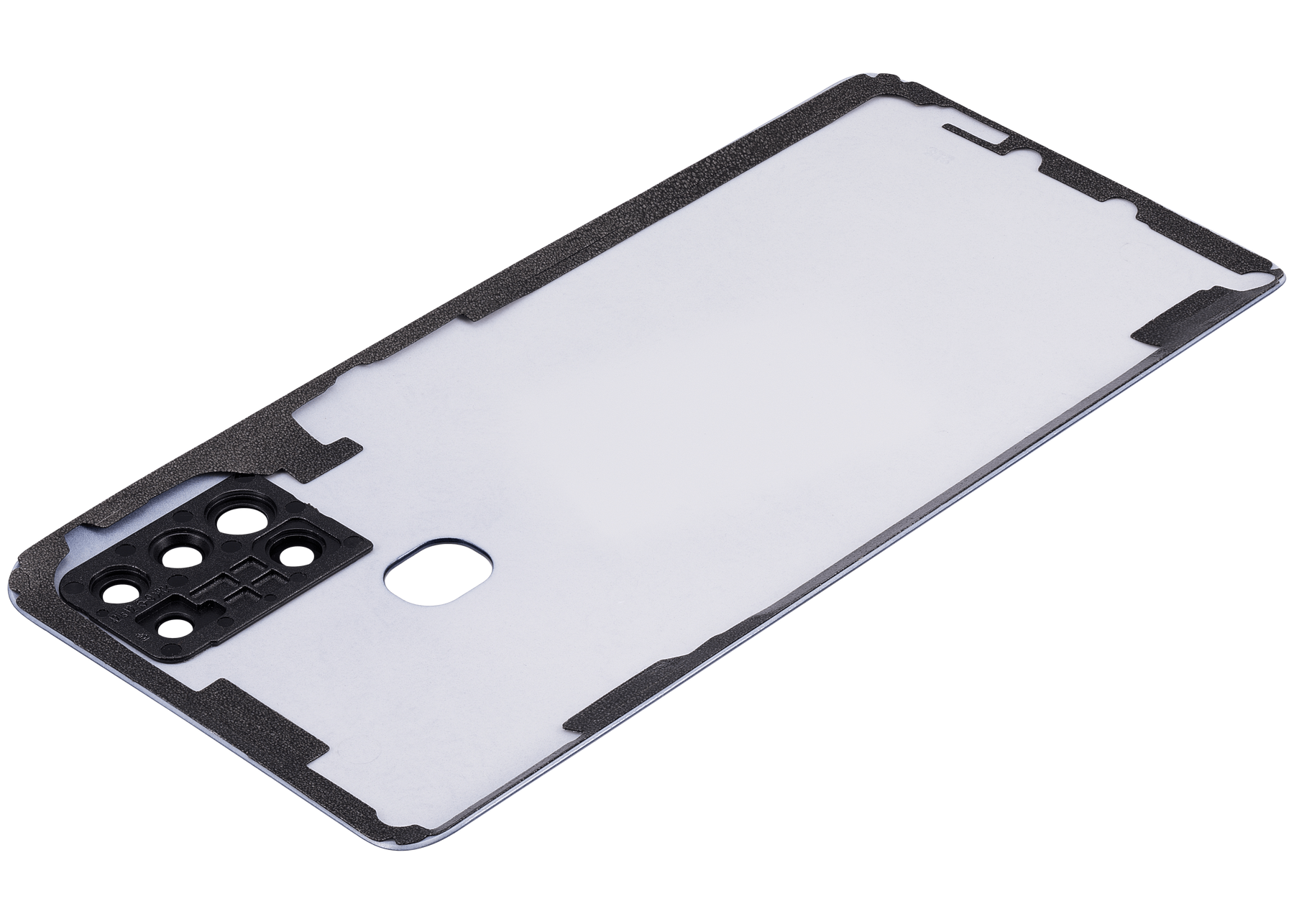 Back cover Glass With Camera Lens Compatible For Samsung Galaxy A21S (A217 / 2020) (Vemake) (Blue)