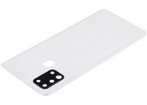 Back cover Glass With Camera Lens Compatible For Samsung Galaxy A21S (A217 / 2020) (Vemake) (White)
