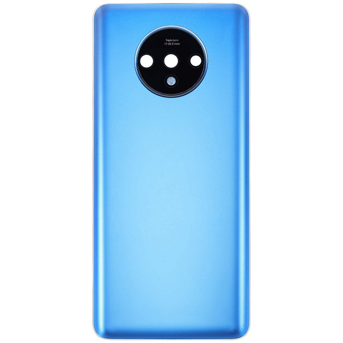 Replacement Back cover Glass Compatible For OnePlus 7T (Vemake) (Glacier Blue)