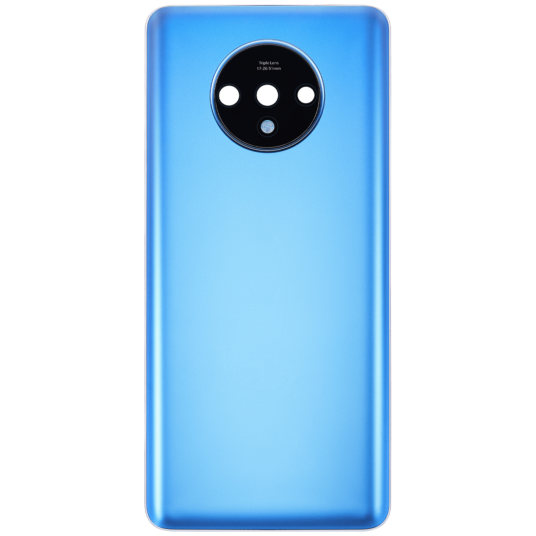 Replacement Back cover Glass Compatible For OnePlus 7T (Vemake) (Glacier Blue)