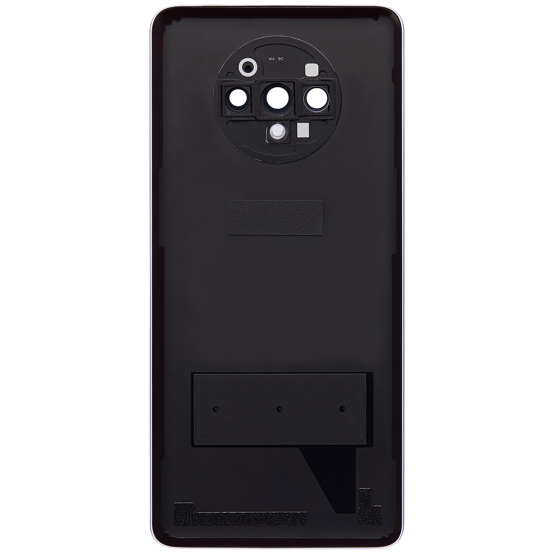 Replacement Back cover Glass Compatible For OnePlus 7T (Vemake) (Glacier Blue)