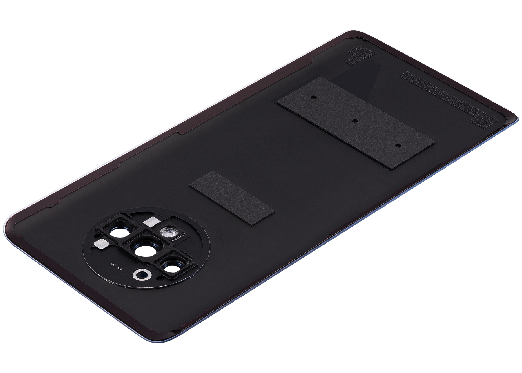 Replacement Back cover Glass Compatible For OnePlus 7T (Vemake) (Glacier Blue)