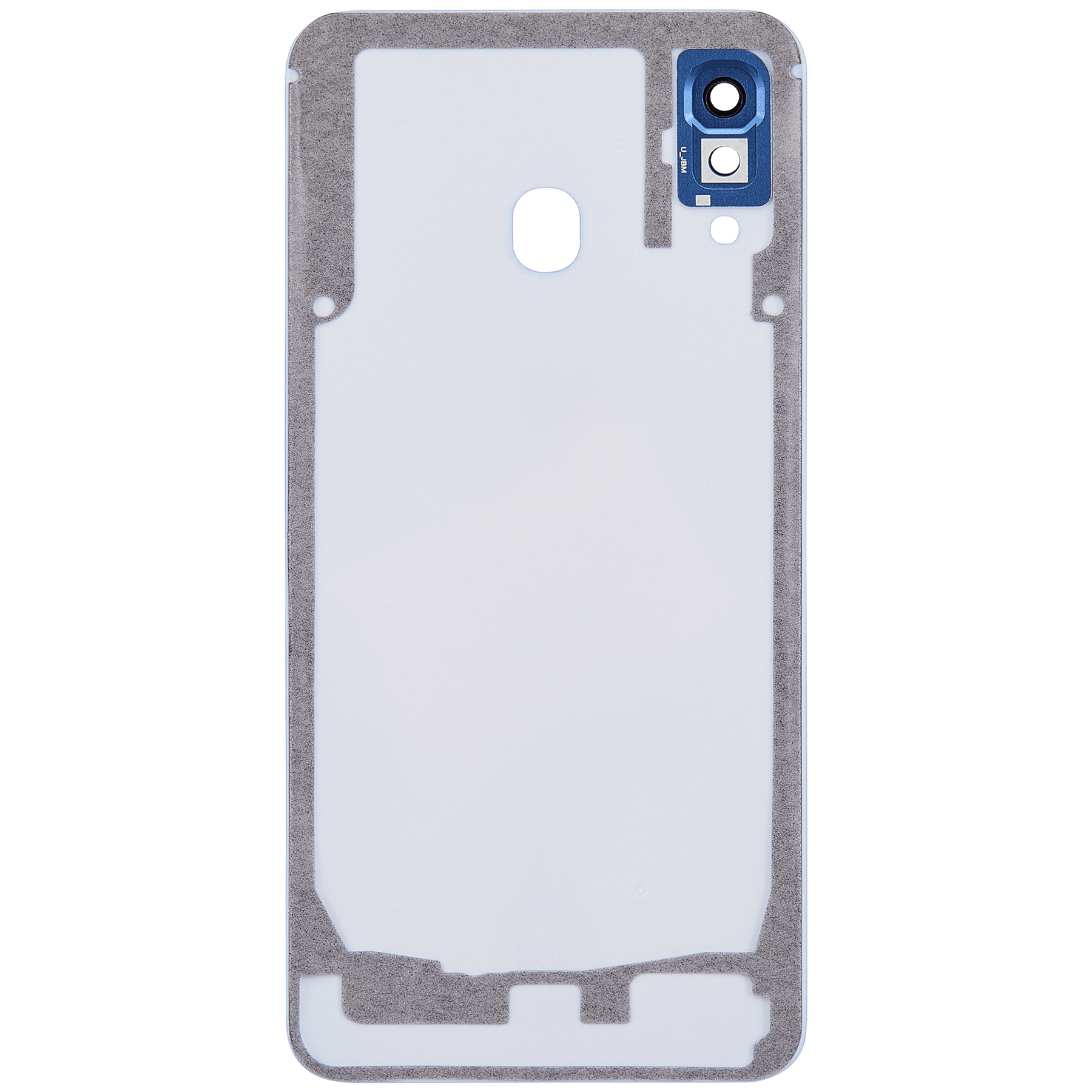 Back cover Glass With Camera Lens Compatible For Samsung Galaxy A30 (A305 / 2019) (Vemake) (Blue)