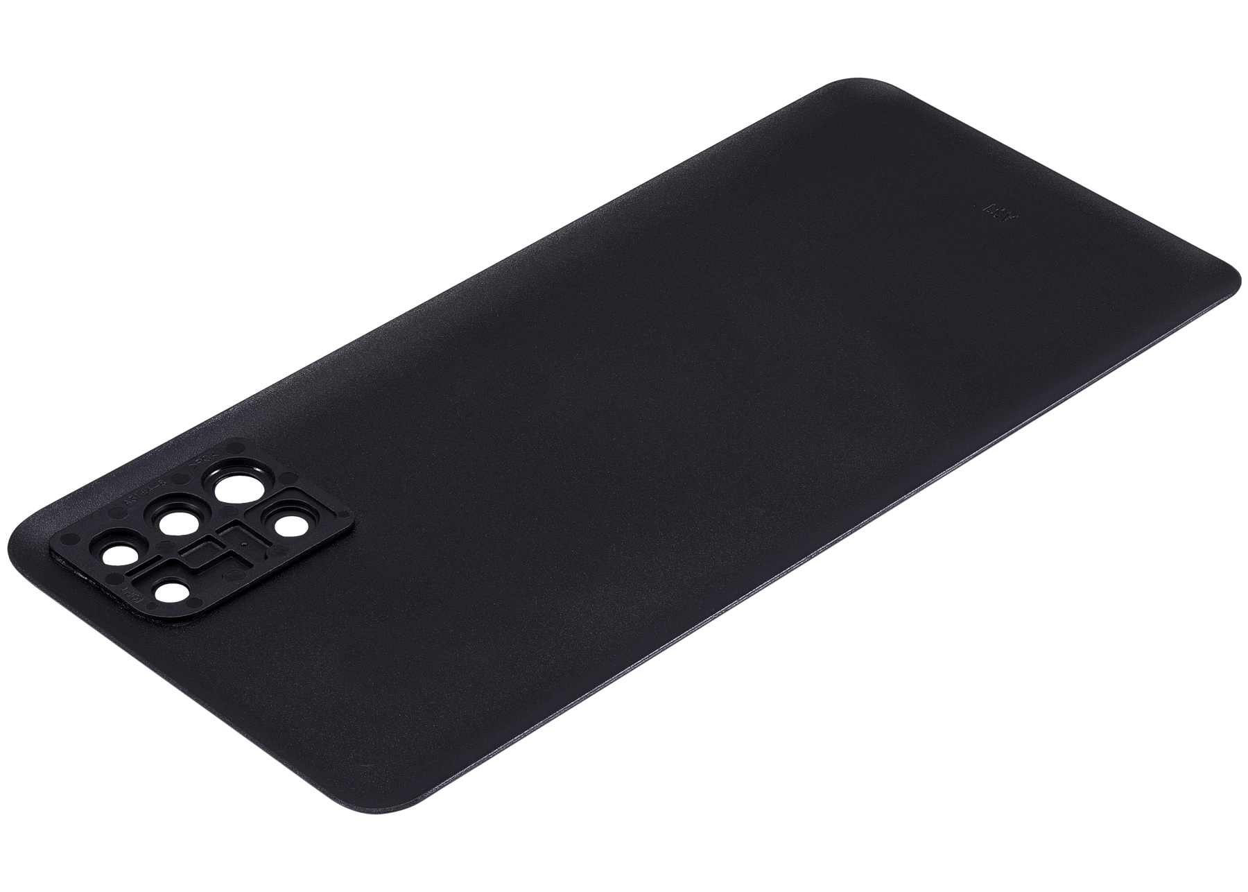 Back cover Glass With Camera Lens Compatible For Samsung Galaxy A31 (A315 / 2020) (Vemake) (Prism Crush Blue)