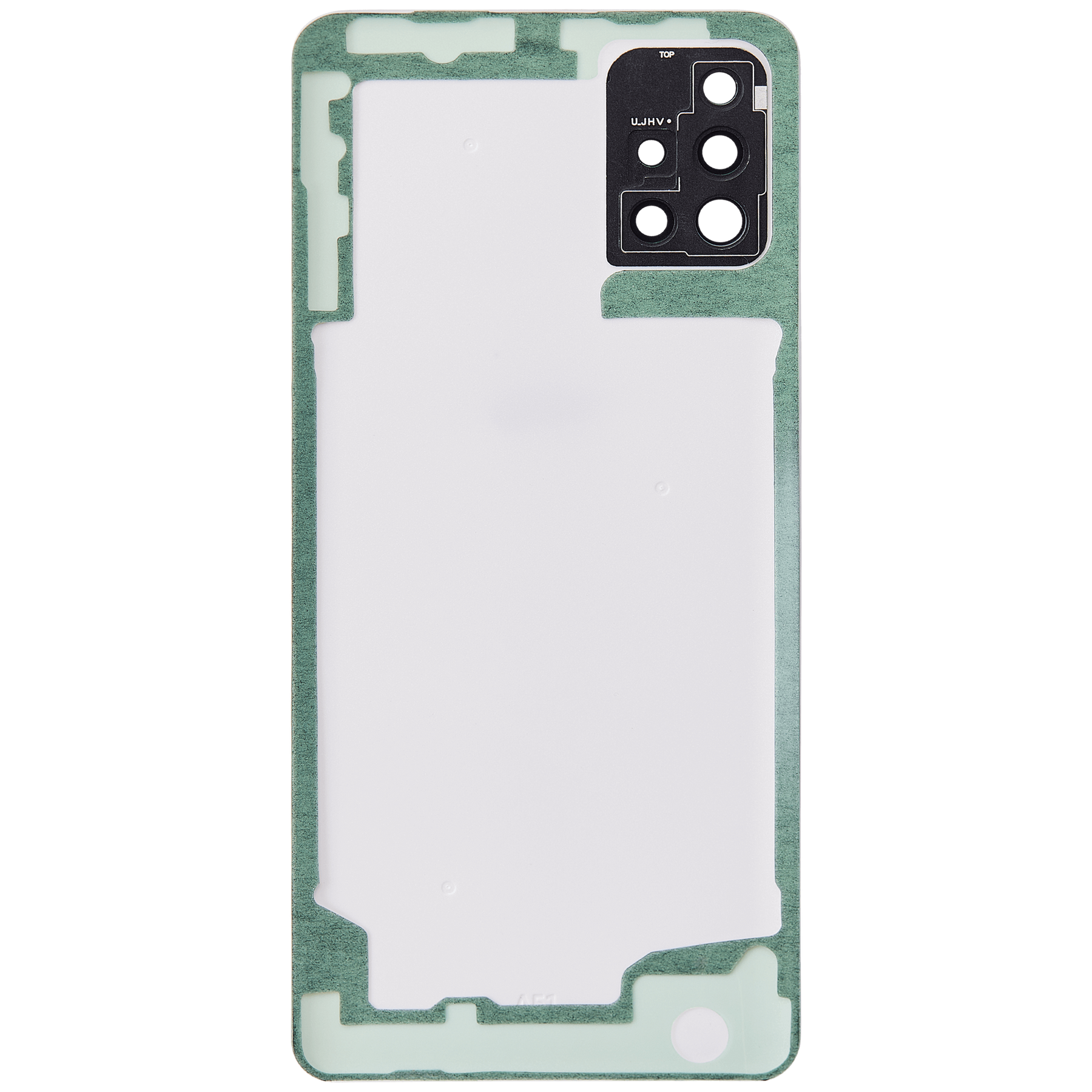 Back cover Glass With Camera Lens Compatible For Samsung Galaxy A51 4G (A515 / 2019) (Vemake) (Prism Crush Pink)