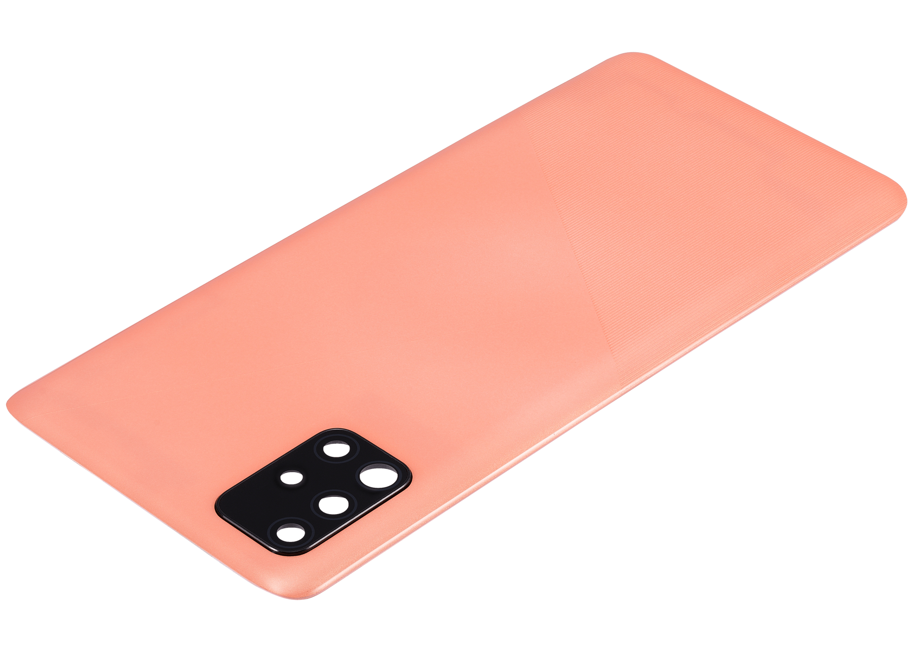 Back cover Glass With Camera Lens Compatible For Samsung Galaxy A51 4G (A515 / 2019) (Vemake) (Prism Crush Pink)