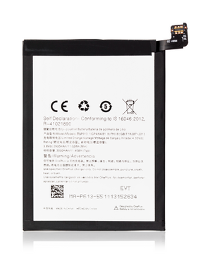 Replacement Battery Compatible For OnePlus 3 (A3000 / A3003) (BLP613)
