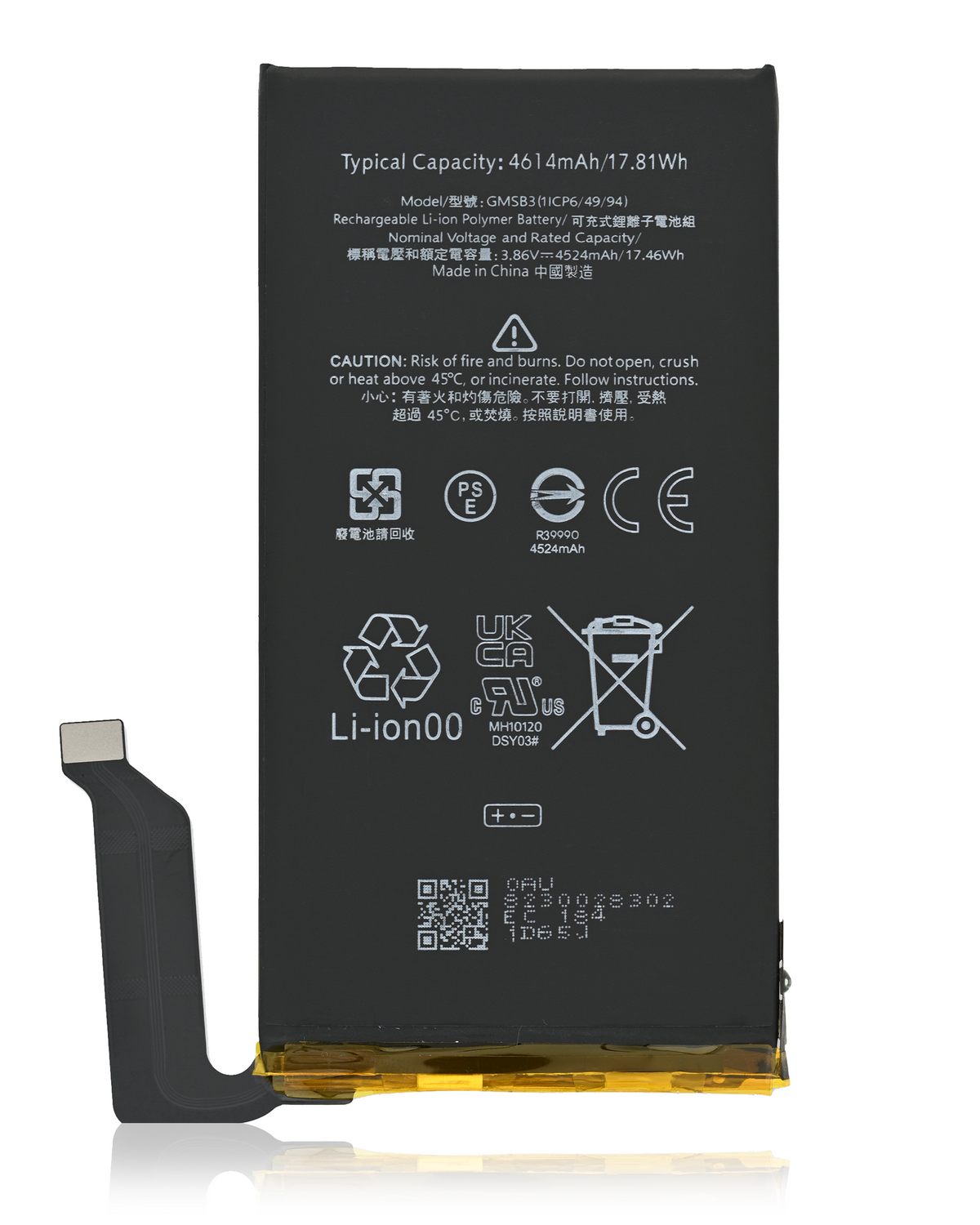 Replacement Battery Compatible For Google Pixel 6 (GMSB3) (Genuine OEM)