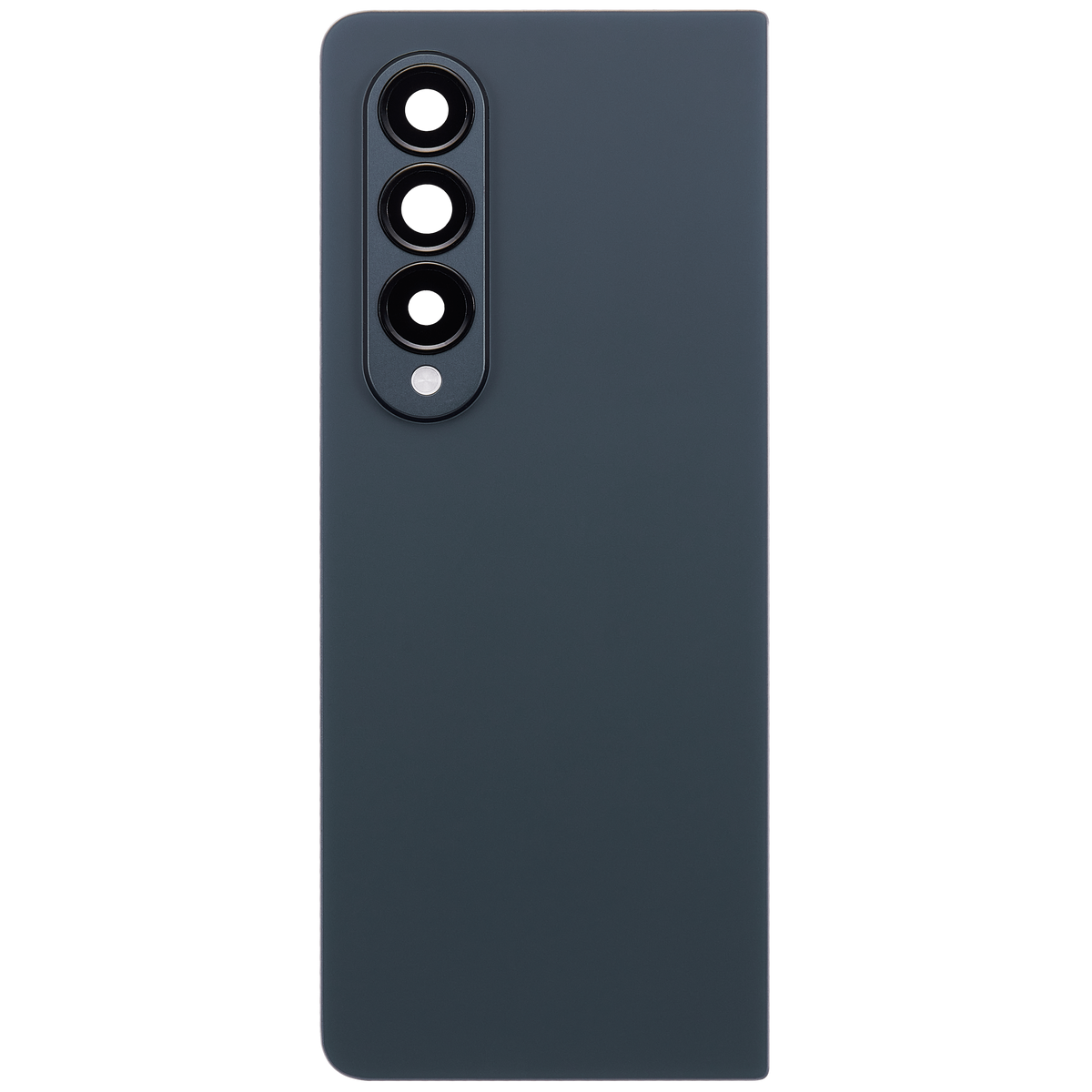 Back Cover Glass With Camera Lens Replacement  Compatible For Samsung Galaxy Z Fold 4 (F936) (Graygreen)