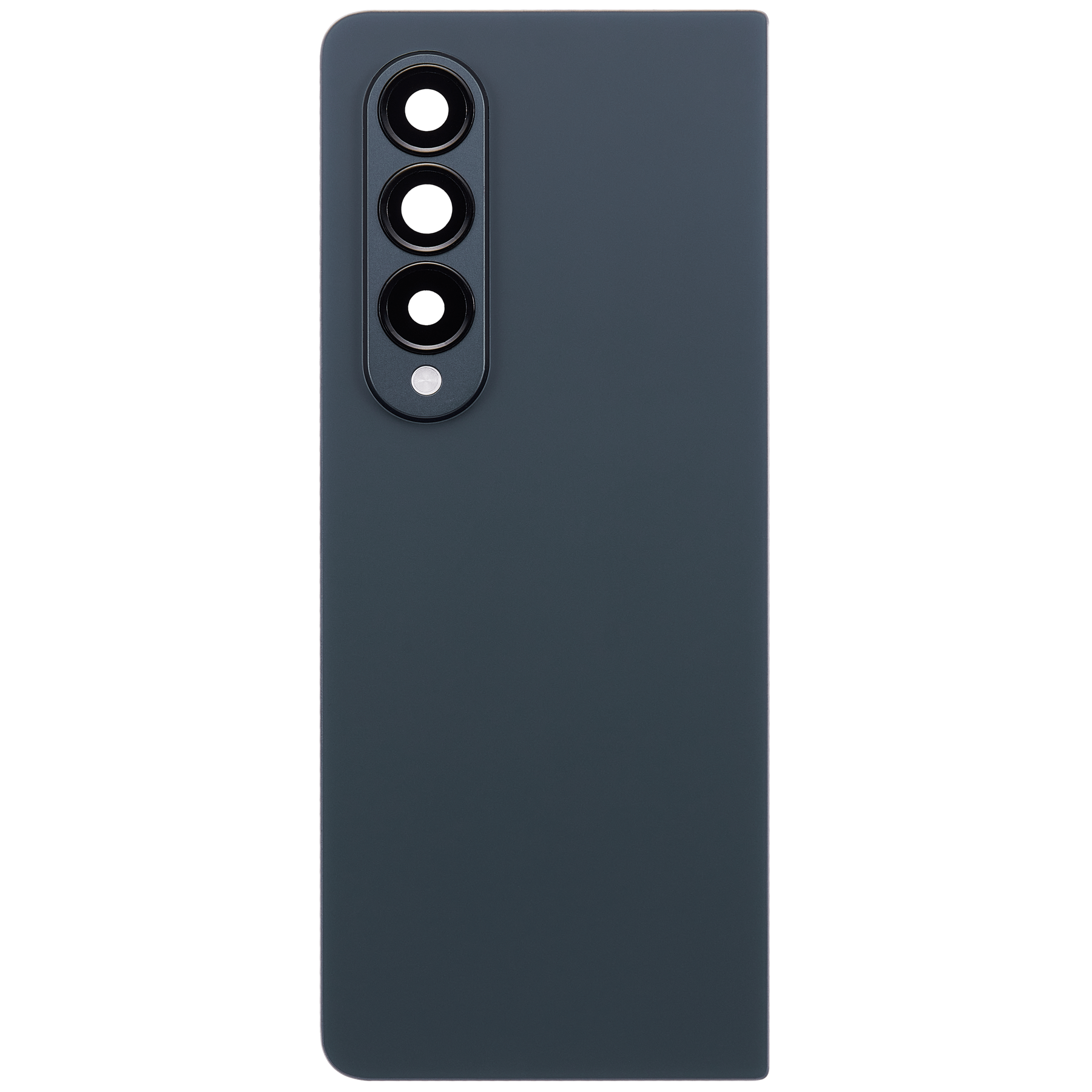 Back Cover Glass With Camera Lens Replacement  Compatible For Samsung Galaxy Z Fold 4 (F936) (Graygreen)