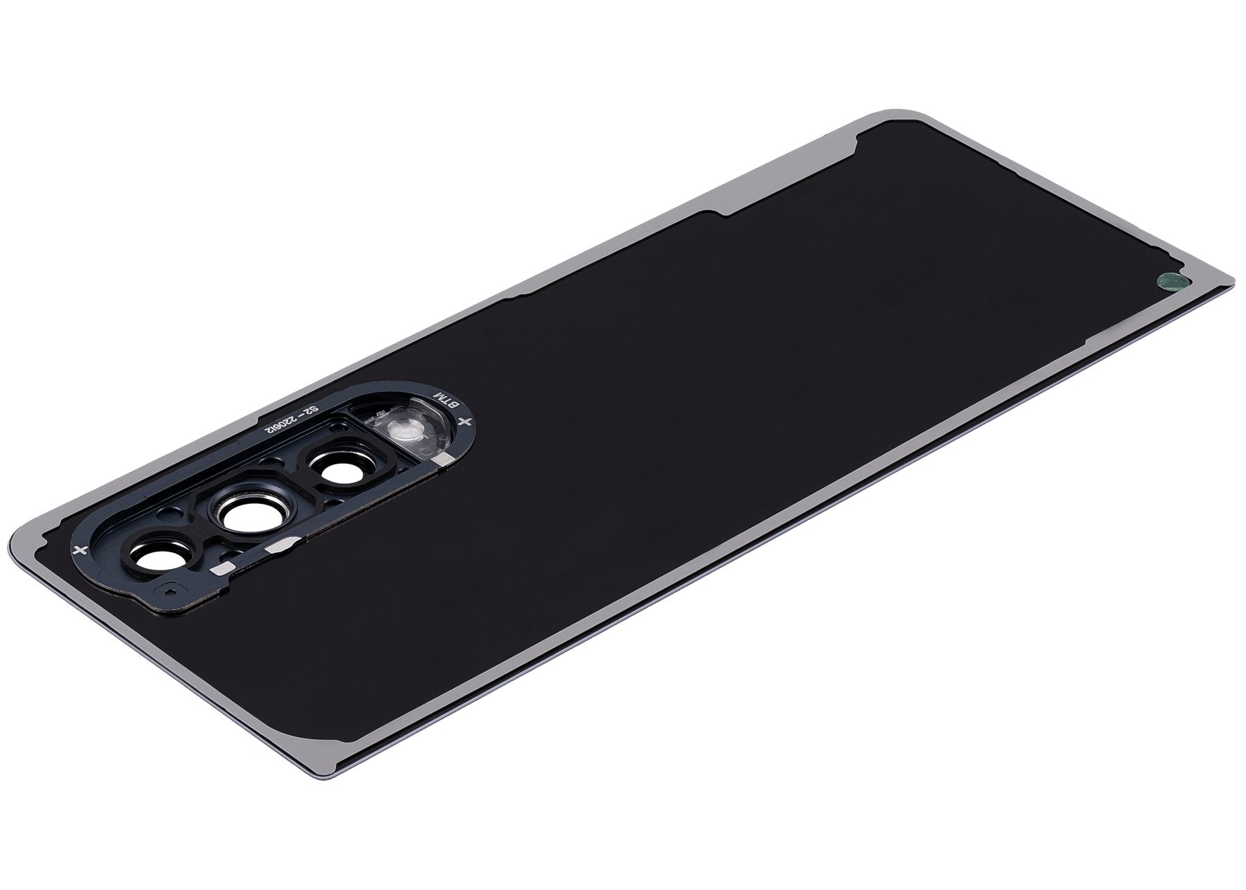 Back Cover Glass With Camera Lens Replacement  Compatible For Samsung Galaxy Z Fold 4 (F936) (Graygreen)