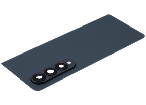 Back Cover Glass With Camera Lens Replacement  Compatible For Samsung Galaxy Z Fold 4 (F936) (Graygreen)