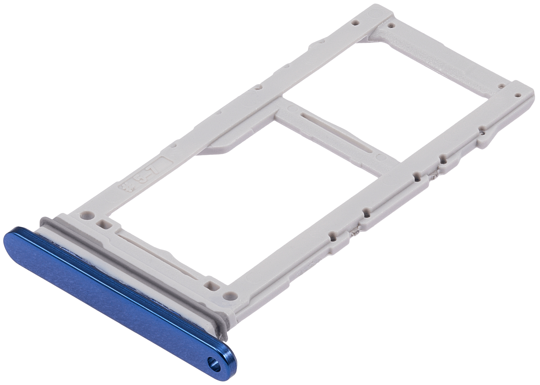 Replacement Dual Sim Card Tray Compatible For Samsung Galaxy Note 10 Plus / 5G (Aura Blue)