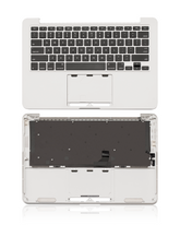 Top Case With Keyboard Compatible For MacBook Pro 13" Retina (A1502 / Late 2013 / Mid 2014) (US English) (Used OEM Pull: Grade B/C)