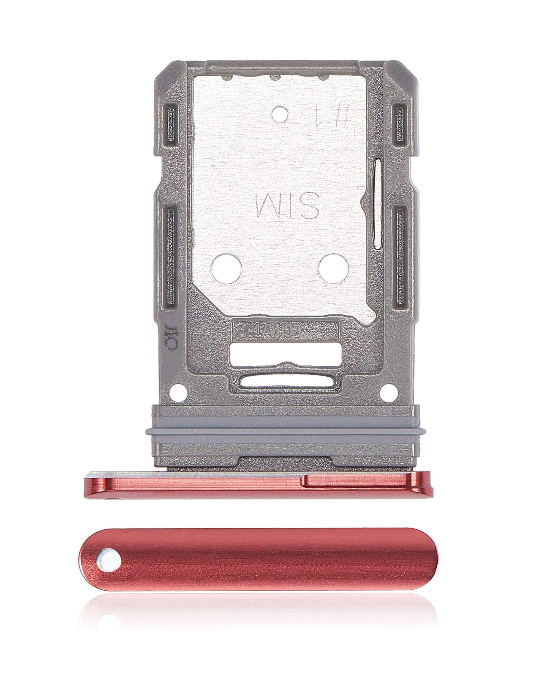 Single Sim Card Tray Compatible For Samsung Galaxy S20 FE 5G Replacement (Cloud Red)