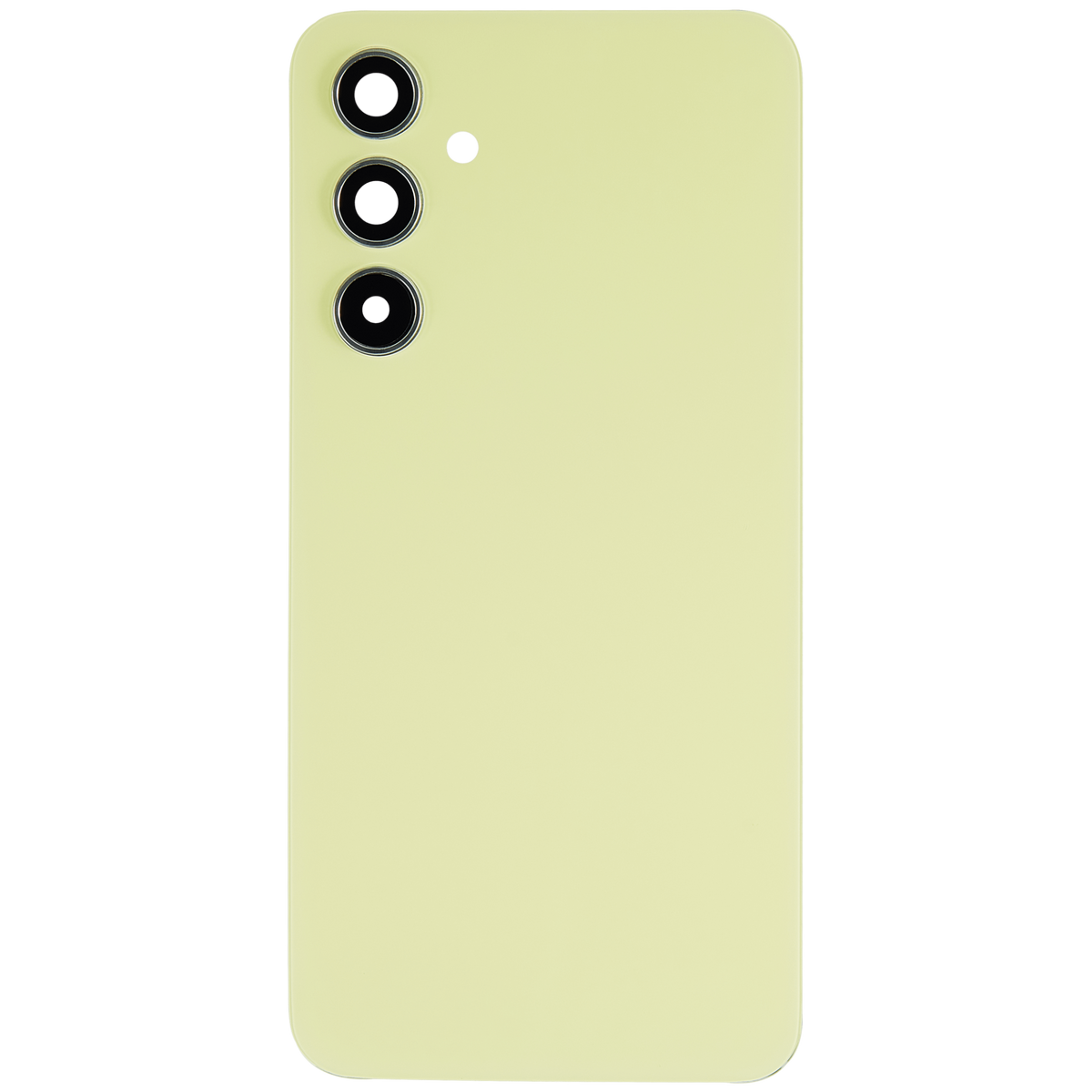 Replacement Back Cover Glass With Camera Lens Compatible For Samsung Galaxy A54 5G (A546 / 2023) (Vemake) (Lime)