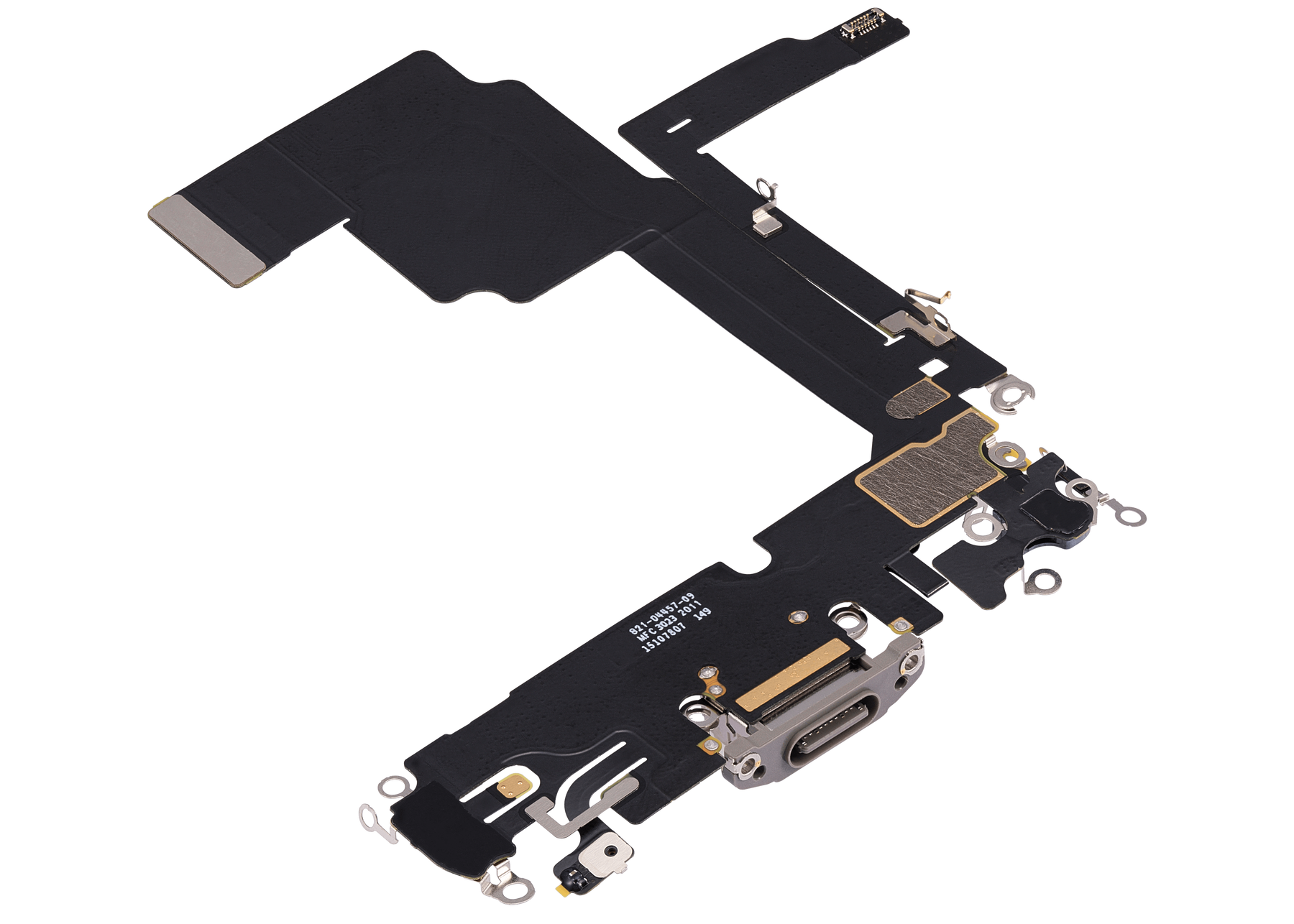 Charging Port Flex Cable Compatible For iPhone 15 Pro (Premium) (Natural Titanium)