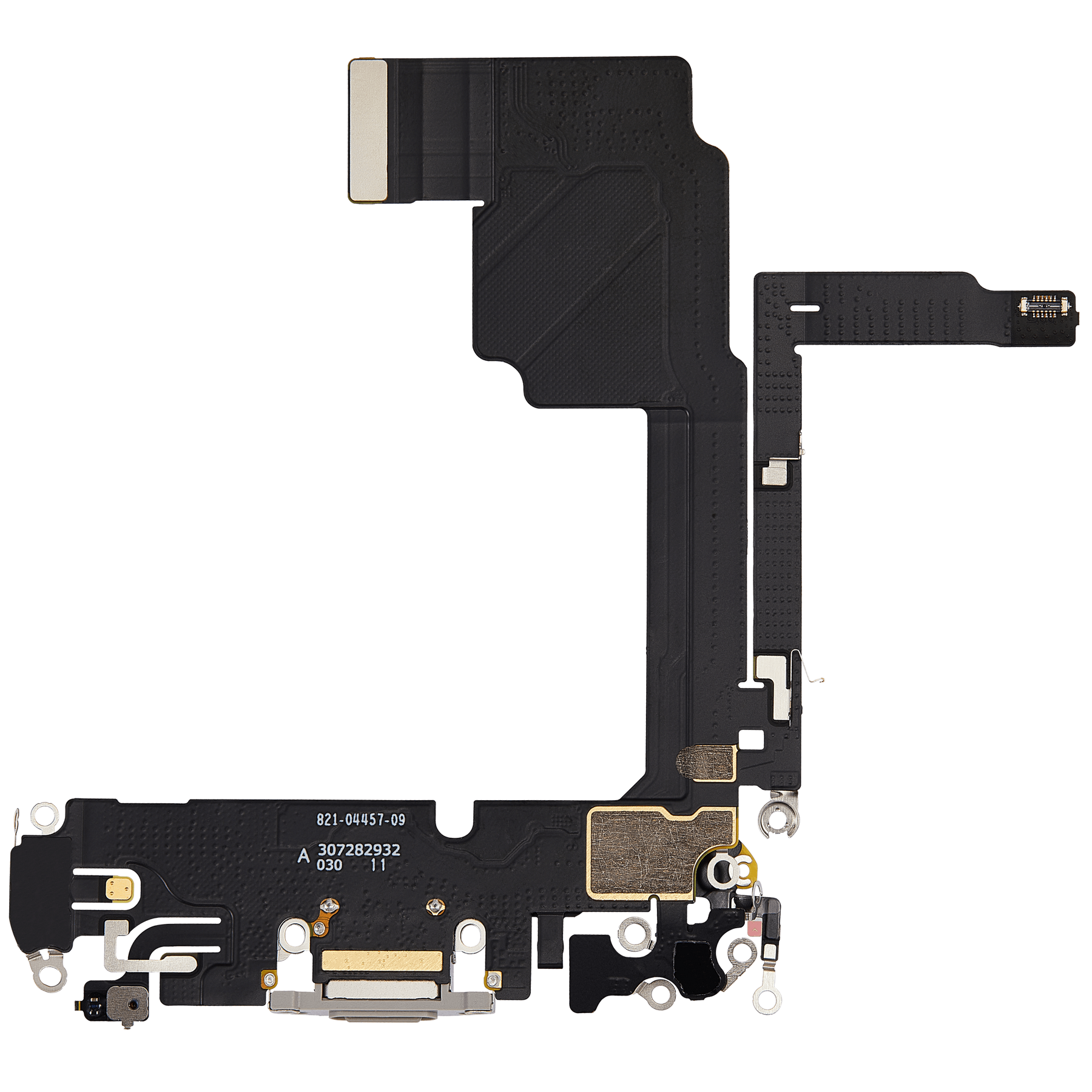 Charging Port Flex Cable Compatible For iPhone 15 Pro (Premium) (White Titanium)