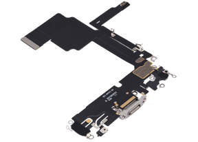 Charging Port Flex Cable Compatible For iPhone 15 Pro (Premium) (White Titanium)