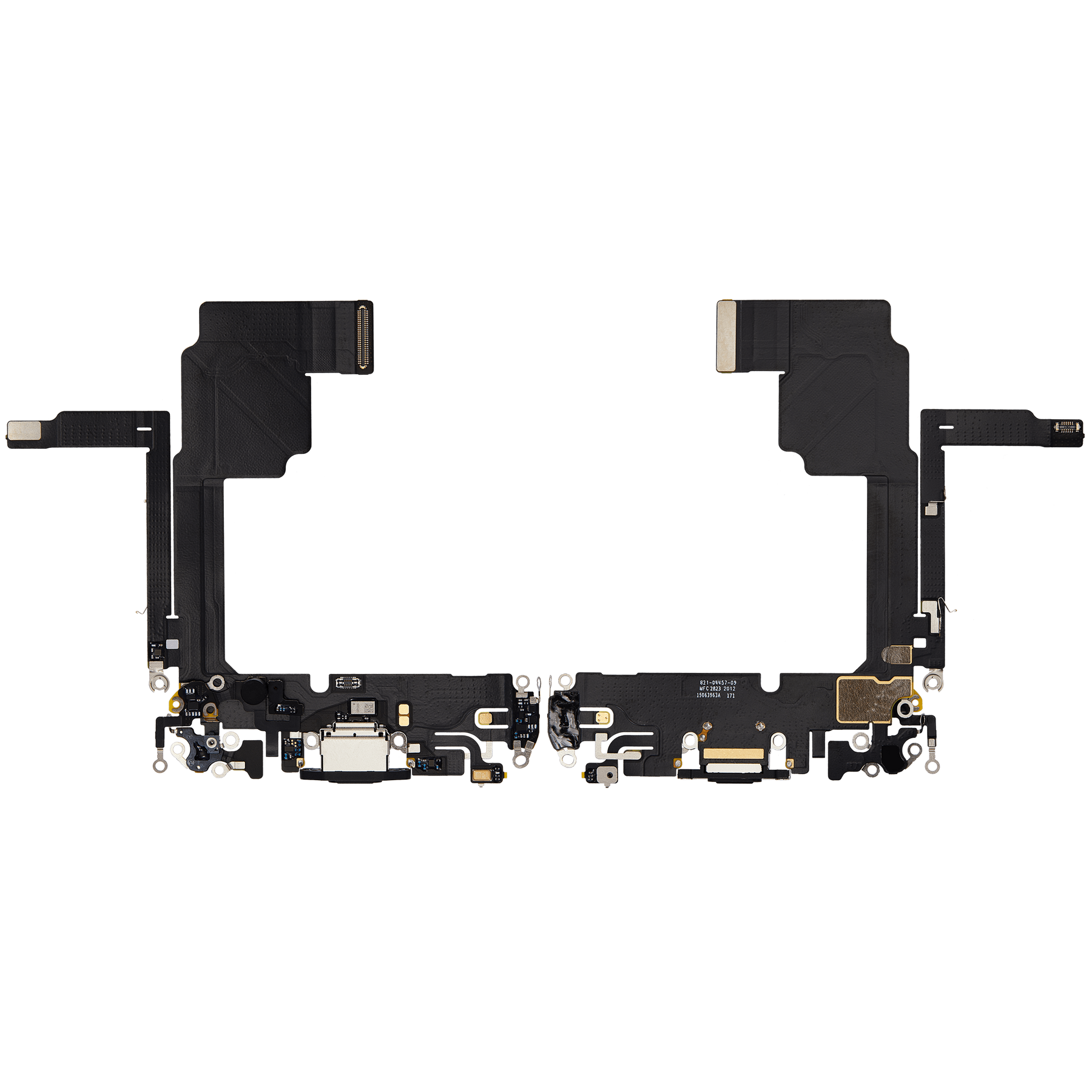 Charging Port Flex Cable Compatible For iPhone 15 Pro (Premium) (Black Titanium)