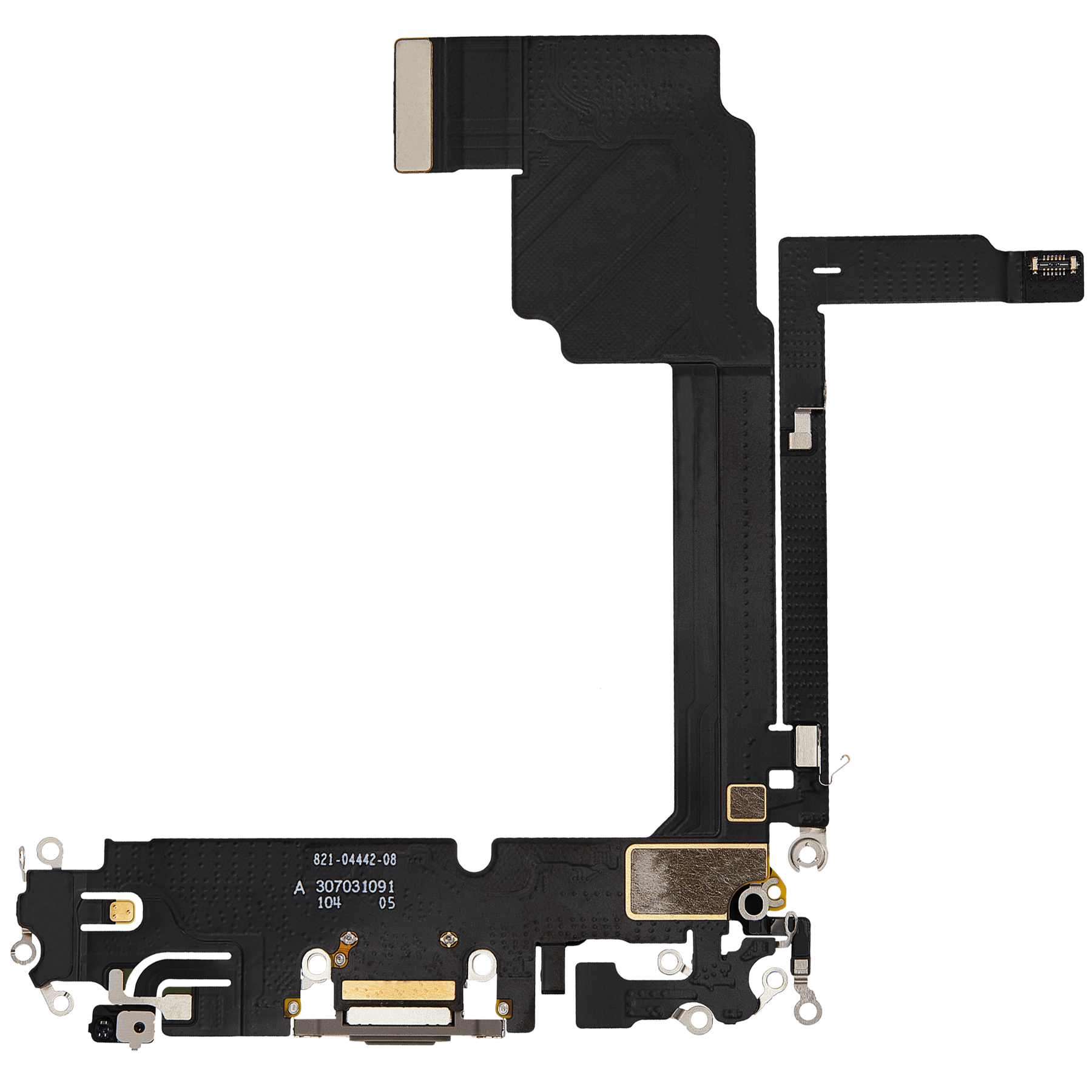 Charging Port Flex Cable Compatible For iPhone 15 Pro Max (Premium) (Natural Titanium)