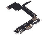 Charging Port Flex Cable Compatible For iPhone 15 Pro Max (Premium) (Natural Titanium)