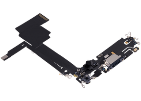 Charging Port Flex Cable Compatible For iPhone 15 Pro Max (Premium) (Blue Titanium)