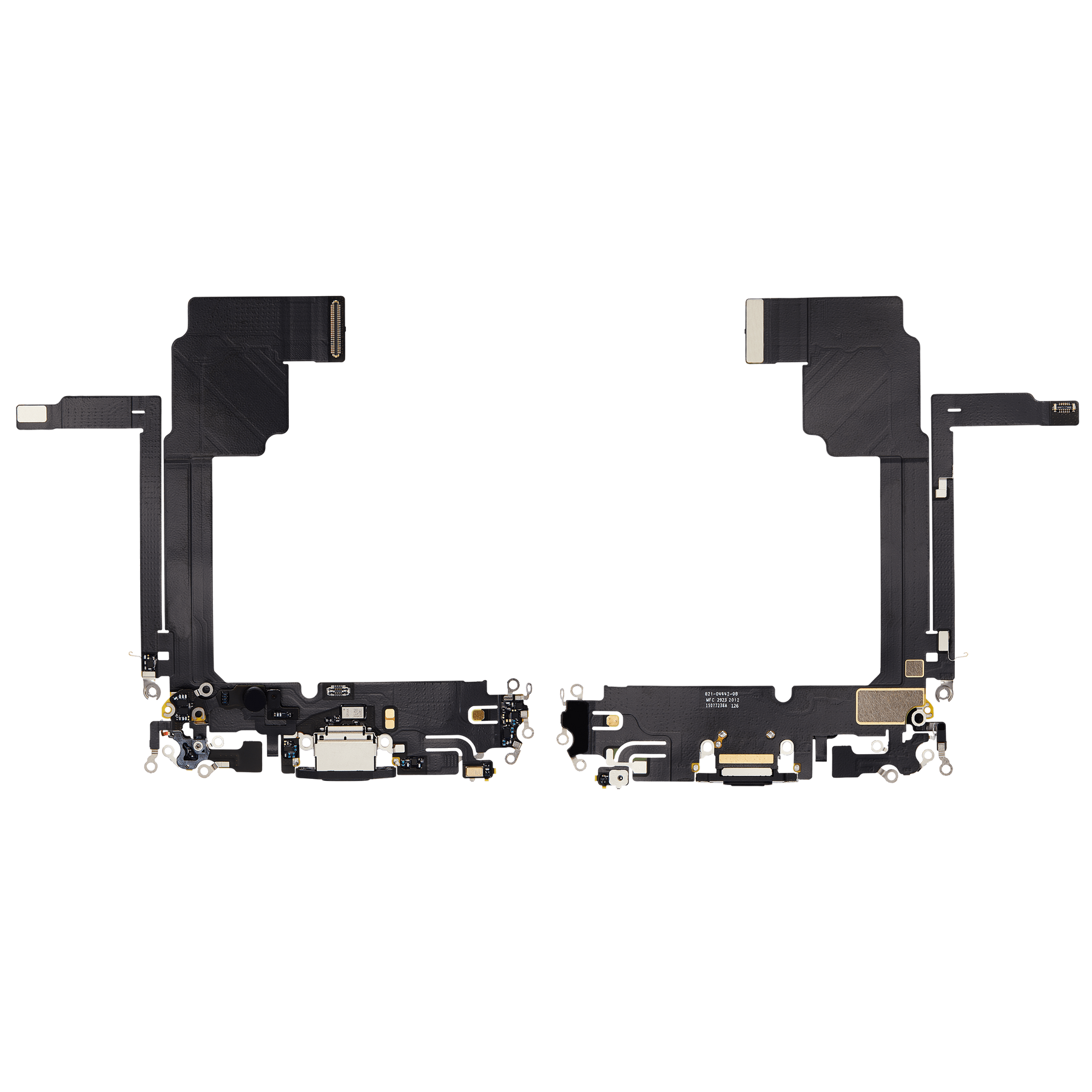 Charging Port Flex Cable Compatible For iPhone 15 Pro Max (Premium) (Black Titanium)
